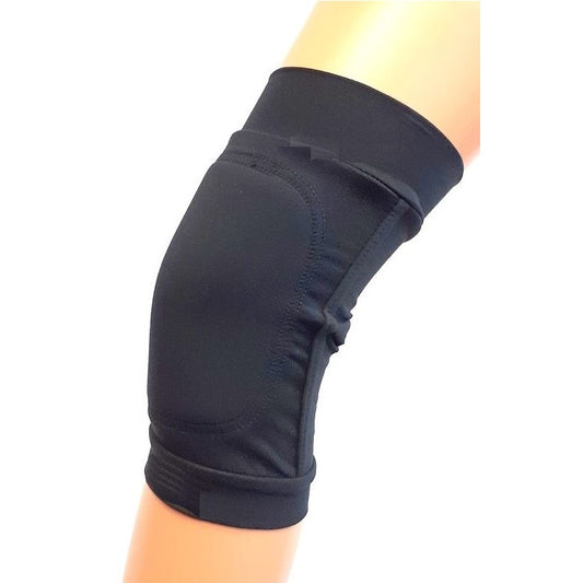 Fieria Rhythmic Gymnastics Knee Pads Protectors (Pair), Color: Black