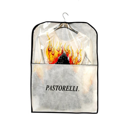 Pastorelli Rhythmic Gymnastics "Flower" Leotard Holder / Carrier with Window - Color: White