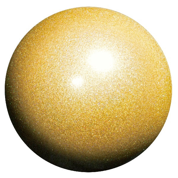 Chacott Rhythmic Gymnastics Ball "Junior Jewelry" - Color: Gold (17 cm)