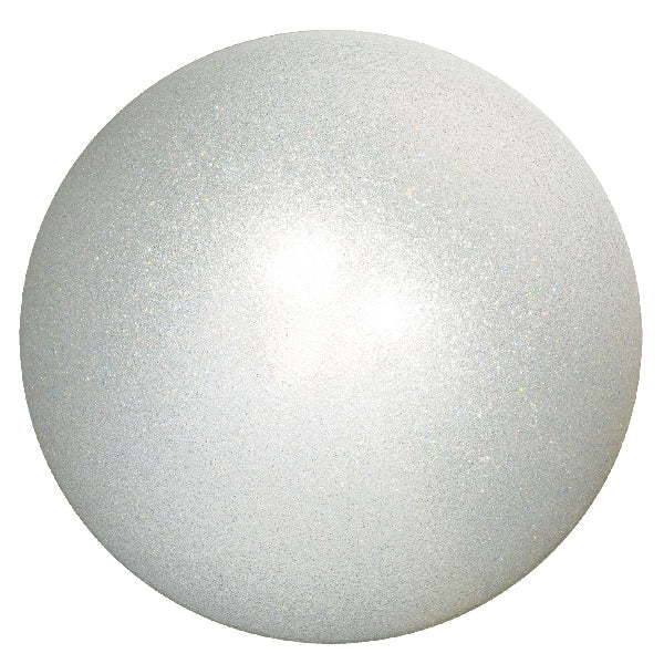 Chacott Rhythmic Gymnastics Ball “Jewelry” – Color: Silver, 18.5 cm; F.I.G. Approved