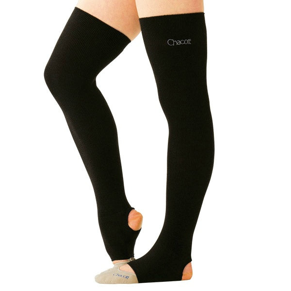 Chacott Rhythmic Gymnastics Leg Warmers Covers, Size: Senior