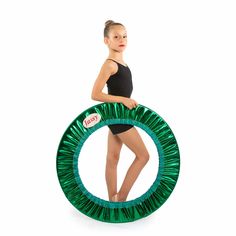 Jassy Rhythmic Gymnastics Hoop Holder Cover - Color: Metallic Black