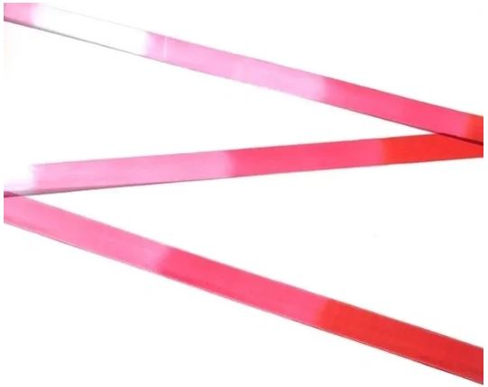 Osaki Multicolor Ribbon, Color: Red-Rose-Pink-White; TOP QUALITY