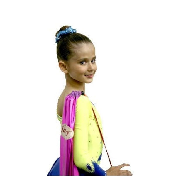 Jassy Rhythmic Gymnastics Club Carriers; Color: Metallic Fuchsia