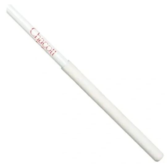 Chacott Junior Rubber Grip Stick; Color: White with White Rubber Grip; 50 cm