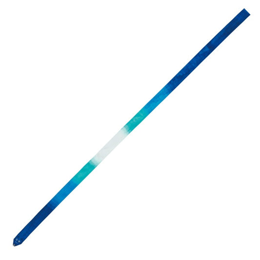 Chacott Rhythmic Gymnastics Gradation Ribbon, Color: "Ocean Blue"; FIG Approved