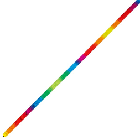Chacott Rhythmic Gymnastics Gradation Ribbon, Color: "Rainbow"; FIG Approved