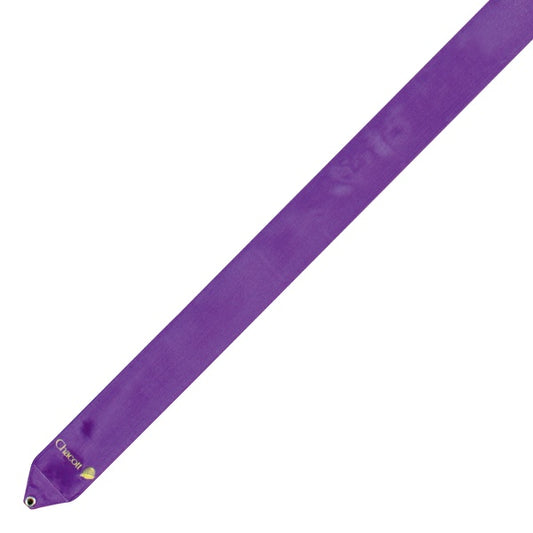 Chacott Rhythmic Gymnastics Single-colored Ribbon, Color: Purple; FIG Approved