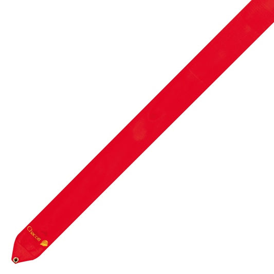 Chacott Rhythmic Gymnastics Single-colored Ribbon, Color: Red; FIG Approved