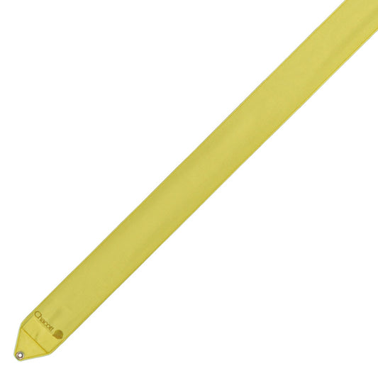 Chacott Rhythmic Gymnastics Single-colored Ribbon, Color: Yellow; FIG Approved