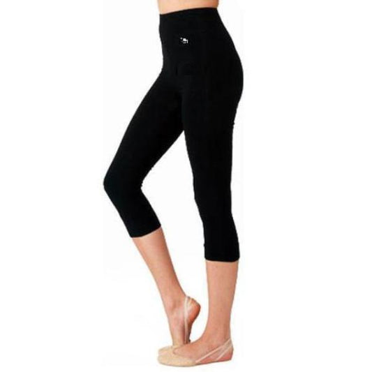 Fieria Rhythmic Gymnastics Black Cropped Leggings