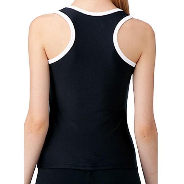 Fieria Rhythmic Gymnastics Black Sleeveless Shirt
