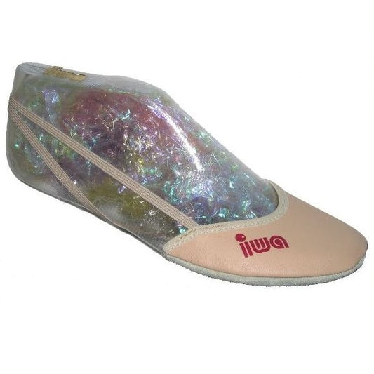 IWA Rhythmic Gymnastics Half Shoes; Model: "50"; Color - "Skin"