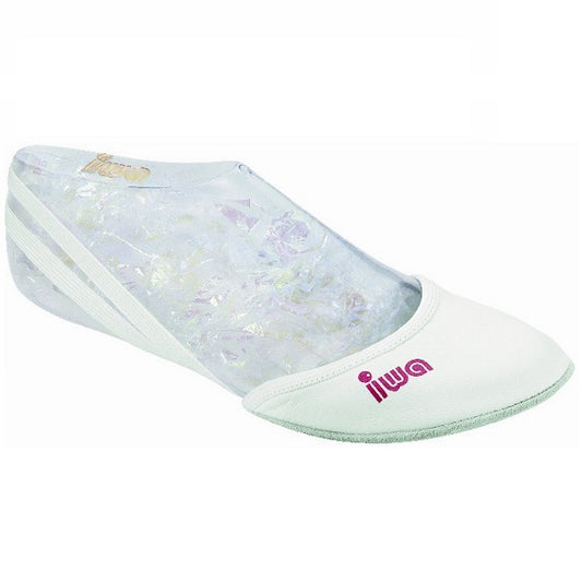 IWA Rhythmic Gymnastics Half Shoes; Model: "51"; Color - "Bisque"; Special wider fitting!
