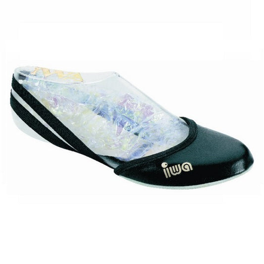 IWA Rhythmic Gymnastics Half Shoes; Model: "51"; Color - "Black"; Special wider fitting!