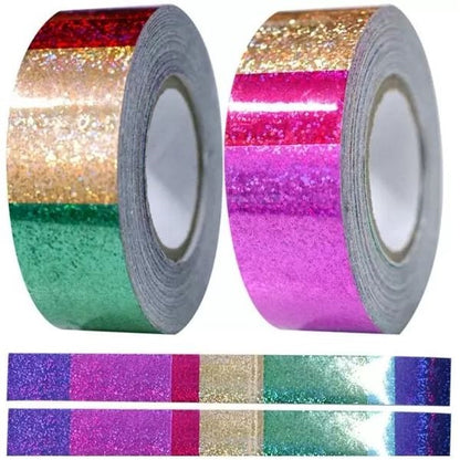 Pastorelli Rhythmic Gymnastics "GALAXY MULTICOLOR" Metallic Glitter Adhesive Tape