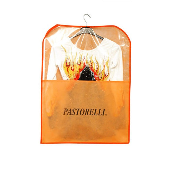 Pastorelli Rhythmic Gymnastics "Flower" Leotard Holder / Carrier with Window - Color: Orange