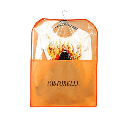 Pastorelli Rhythmic Gymnastics "Flower" Leotard Holder / Carrier with Window - Color: Orange