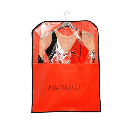 Pastorelli Rhythmic Gymnastics "Flower" Leotard Holder / Carrier with Window - Color: Red