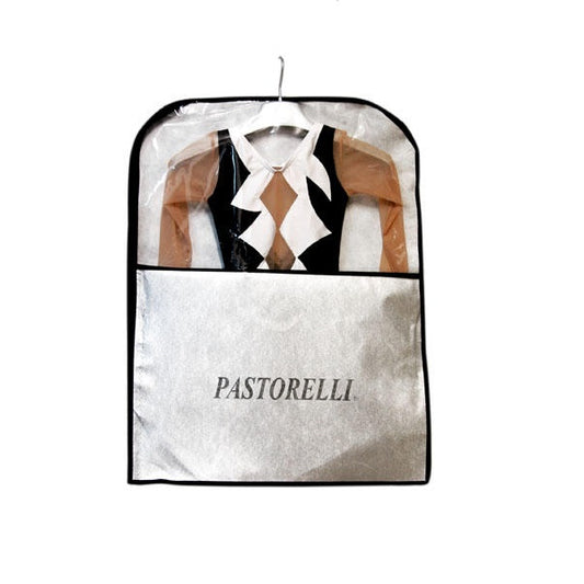 Pastorelli Rhythmic Gymnastics "Flower" Leotard Holder / Carrier with Window - Color: Silver
