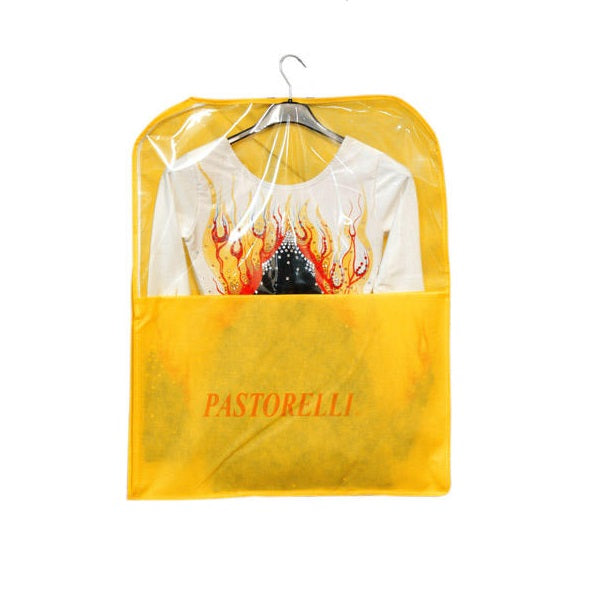 Pastorelli Rhythmic Gymnastics "Flower" Leotard Holder / Carrier with Window - Color: Yellow