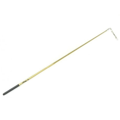 Venturelli Junior Rubber Grip Stick; Color: Gold Glitter with Black Rubber Grip; 56cm; F.I.G. Approved