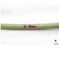 Venturelli Rhythmic Gymnastics Hoop F.I.G. Approved "Senior" White/Transparent; Round Section Diameter: 17mm; Size: 89 cm