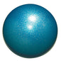Chacott Rhythmic Gymnastics Ball “Jewelry” – Color: Turquoise Blue, 18.5 cm; F.I.G. Approved