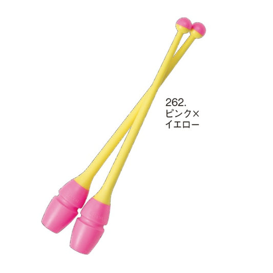 Chacott Clubs "Kids" Rubber, Color: Pink - Yellow, Size: 36.5 cm