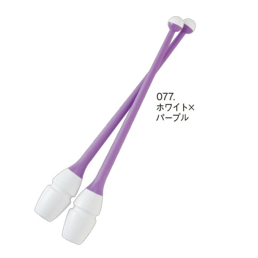 Chacott Clubs "Kids" Rubber, Color: White-Purple, Size: 36.5 cm