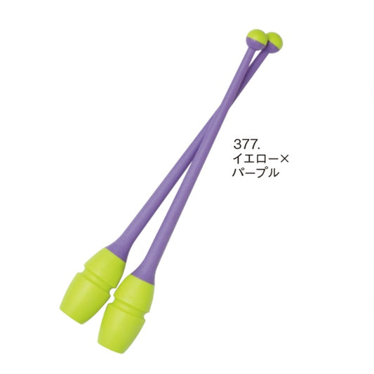 Chacott Clubs "Kids" Rubber, Color: Yellow - Purple, Size: 36.5 cm
