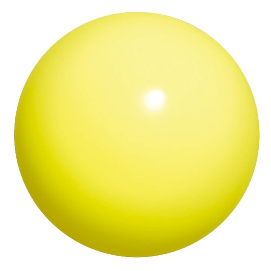 Chacott Rhythmic Gymnastics Ball "Practice Junior", Color: Yellow (17 cm)