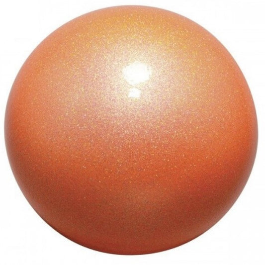 Chacott Rhythmic Gymnastics Ball "Junior Prism" - Color: Carrot (17 cm)