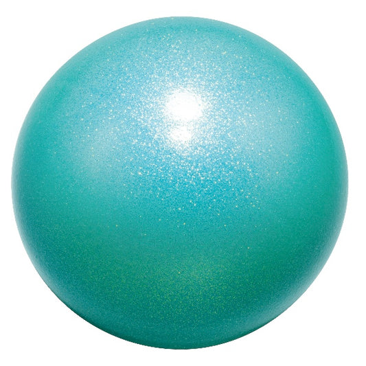 Chacott Rhythmic Gymnastics Ball “Prism” – Color: Aqua Green, 18.5 cm; F.I.G. Approved