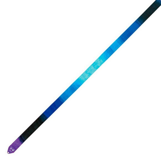 Chacott Rhythmic Gymnastics Gradation Ribbon, Color: "Oscar Blue"; FIG Approved
