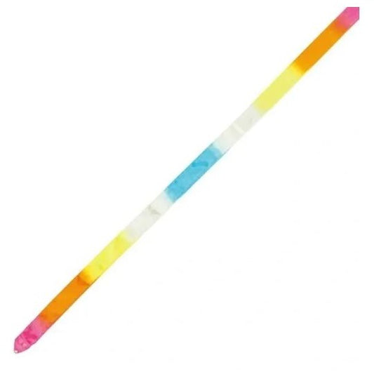 Chacott Rhythmic Gymnastics Gradation Ribbon, Color: "Pure White"; FIG Approved