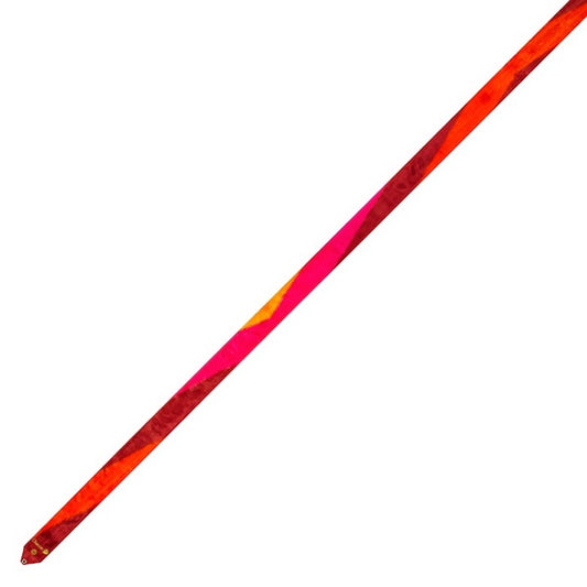 Chacott Rhythmic Gymnastics Gradation Ribbon, Color: "Red"; FIG Approved