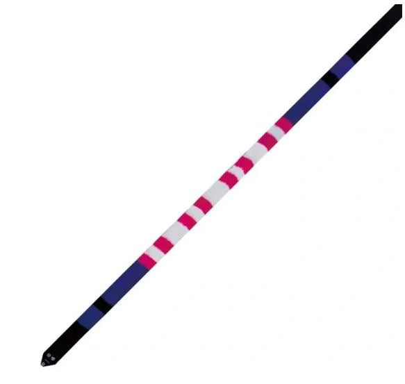 Chacott Rhythmic Gymnastics Gradation Ribbon, Color: "Violet"; FIG Approved