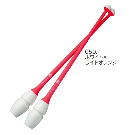 Chacott Clubs Junior "Rubber Clubs", Color: White-Red; F.I.G. Approved; Size 41 cm
