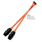Chacott Clubs Junior "Rubber Clubs", Color: Black-Apricot; F.I.G. Approved; Size 41 cm
