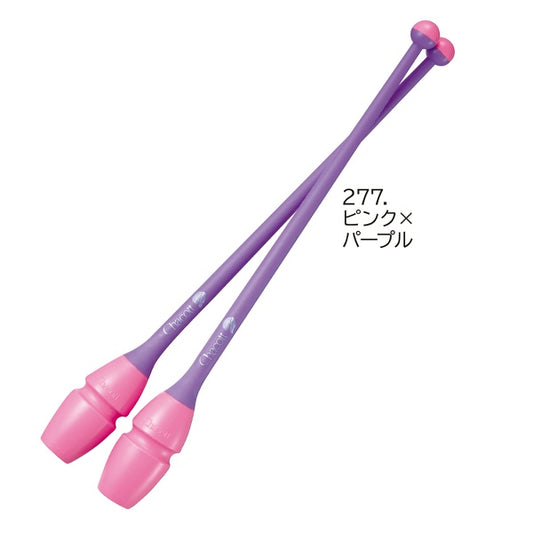 Chacott Clubs Junior "Rubber Clubs", Color: Pink-Purple; F.I.G. Approved; Size 41 cm