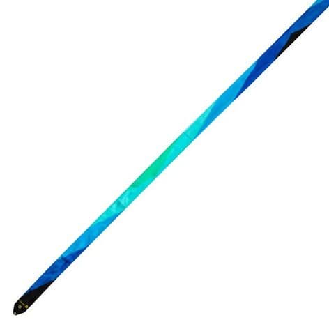 Chacott Rhythmic Gymnastics Gradation Ribbon, Color: "Iron Blue"; FIG Approved