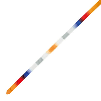 Chacott Rhythmic Gymnastics Gradation Ribbon, Color: "Fire Orange"; FIG Approved