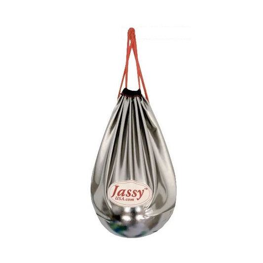 Jassy Rhythmic Gymnastics Ball Bag Holder - Color: Metallic Platinum