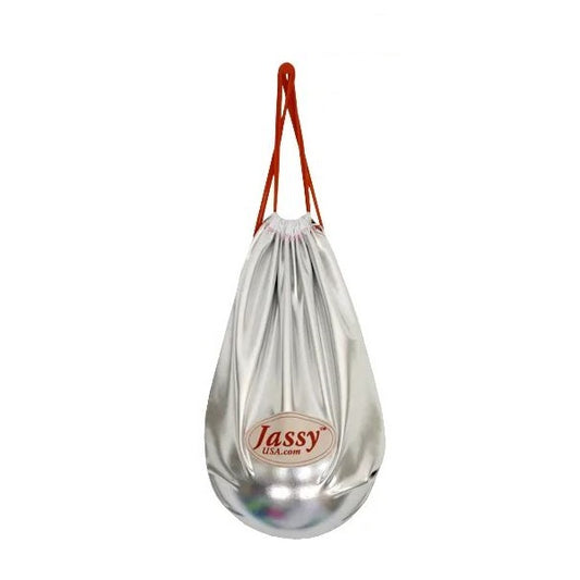 Jassy Rhythmic Gymnastics Ball Bag Holder - Color: Metallic Silver