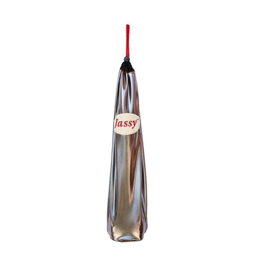 Jassy Rhythmic Gymnastics Club Carriers; Color: Metallic Platinum
