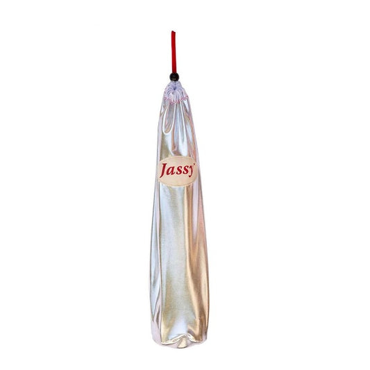 Jassy Rhythmic Gymnastics Club Carriers; Color: Metallic Silver