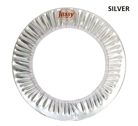Jassy Rhythmic Gymnastics Hoop Holder Cover - Color: Metallic Silver
