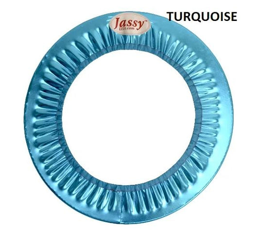 Jassy Rhythmic Gymnastics Hoop Holder Cover - Color: Metallic Turquoise