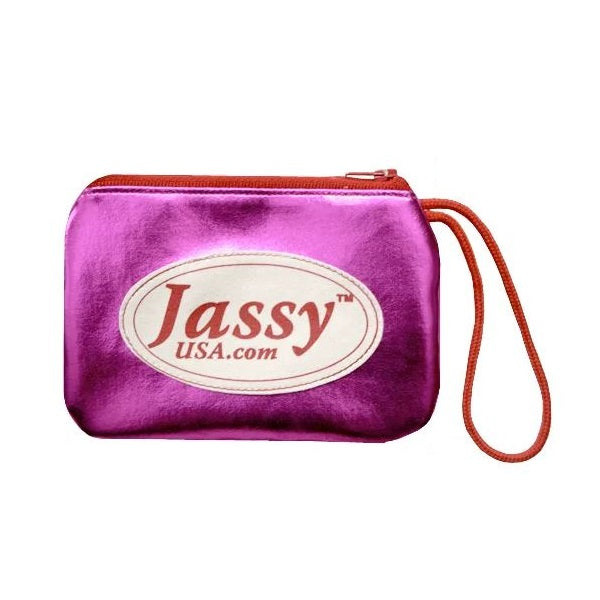 Jassy Rhythmic Gymnastics Shoe Pouch – Color: Metallic Fuchsia